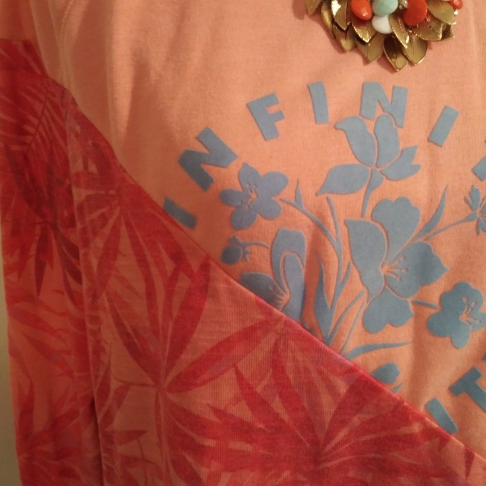 2329 Size XL Jeaniemade Upcycled Sweatshirt Soft with Stretch - Picture 2 of 6